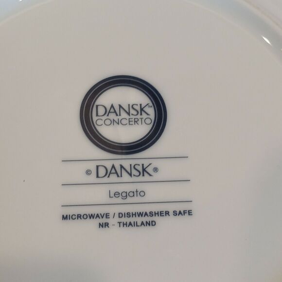 SET OF 4 - Dansk Legato 8.75" Soup/Cereal Bowls Niels Refsgaard Design Thailand - Picture 11 of 11